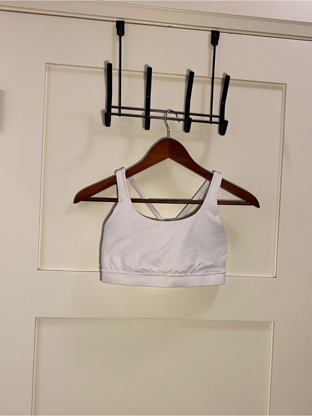 White lululemon Yoga Bra
